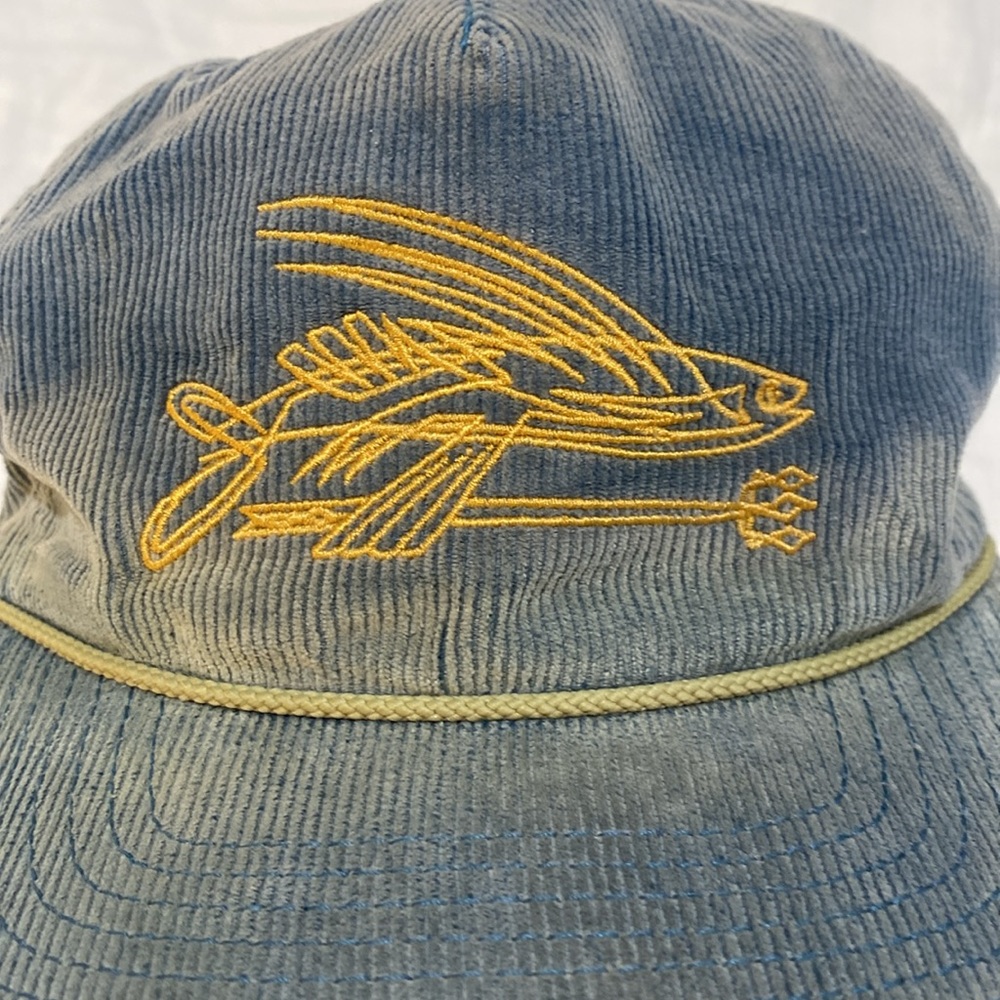 Patagonia Vintage Fly Fishing Corduroy Hat Snapback